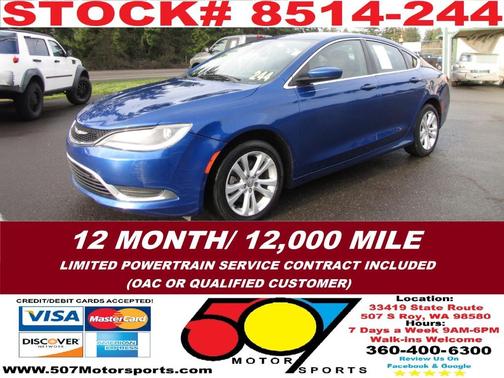 2016 Chrysler 200 Limited