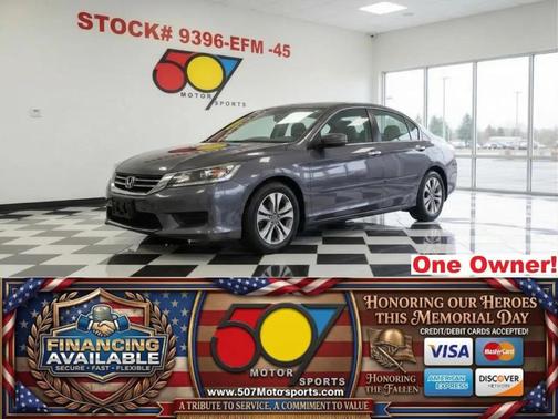 Modern Steel Metallic 2014 Honda Accord LX