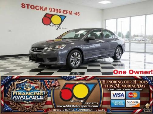 Modern Steel Metallic 2014 Honda Accord LX