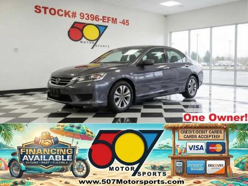 Modern Steel Metallic 2014 Honda Accord LX