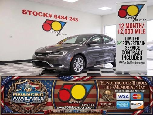 Granite Crystal Metallic Clearcoat 2015 Chrysler 200 Limited