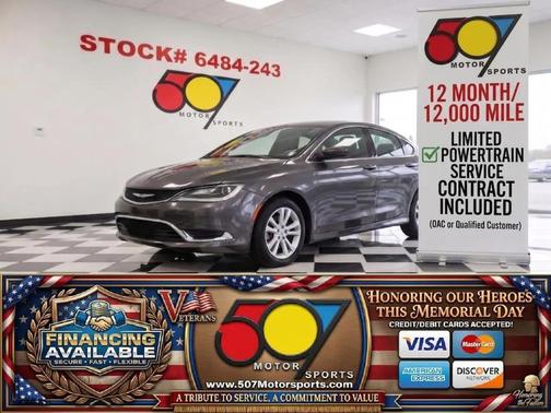 Granite Crystal Metallic Clearcoat 2015 Chrysler 200 Limited