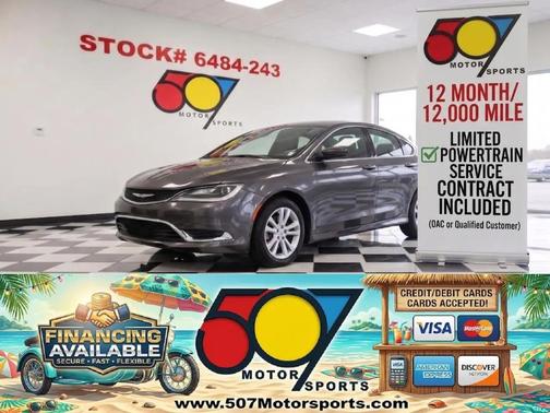 Granite Crystal Metallic Clearcoat 2015 Chrysler 200 Limited