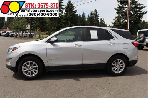 Silver 2021 Chevrolet Equinox 1LT