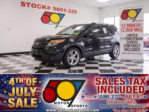 Tuxedo Black Metallic 2014 Ford Explorer Limited