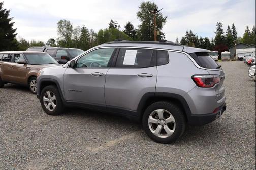 Billet Silver Metallic Clearcoat 2018 Jeep Compass Latitude