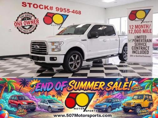 Oxford White 2016 Ford F-150 XLT