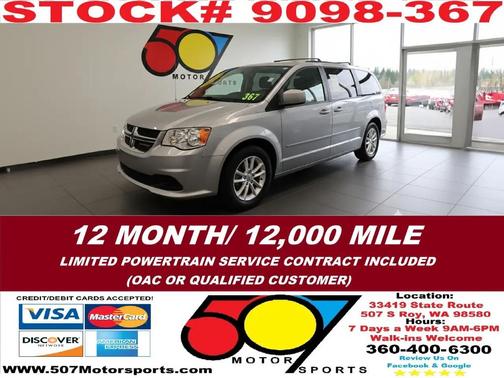 2016 Dodge Grand Caravan SXT