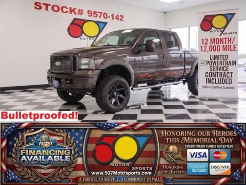 Brown 2007 Ford F-350 Harley-Davidson