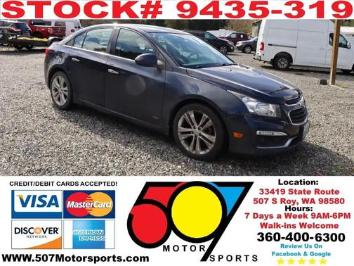 2015 Chevrolet Cruze LTZ