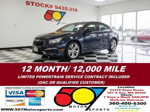 2015 Chevrolet Cruze LTZ