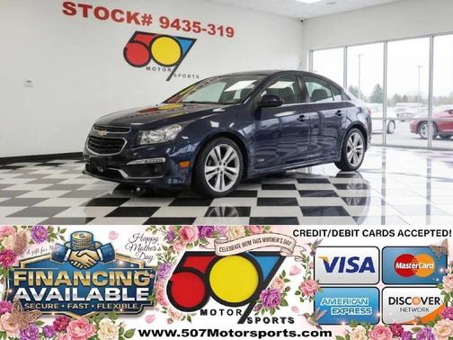 Blue Ray Metallic 2015 Chevrolet Cruze LTZ