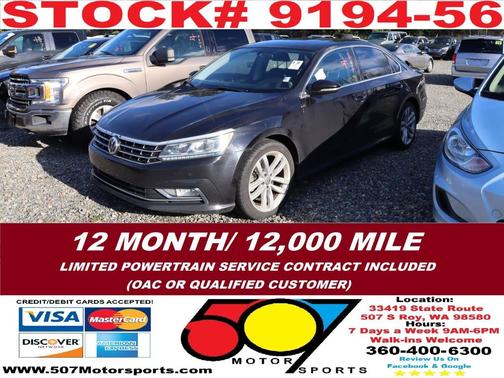 2018 Volkswagen Passat TSI