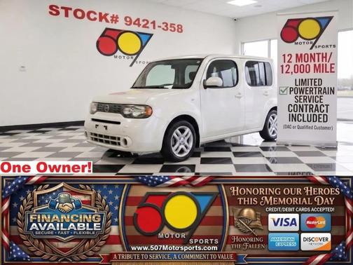 Pearl White 2012 Nissan Cube 1.8 SL