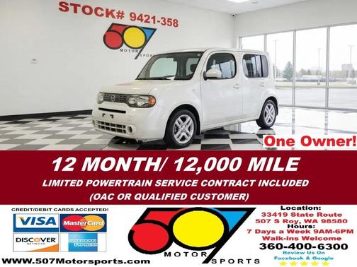 2012 Nissan Cube 1.8 SL