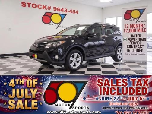 Black 2013 Toyota RAV4 XLE