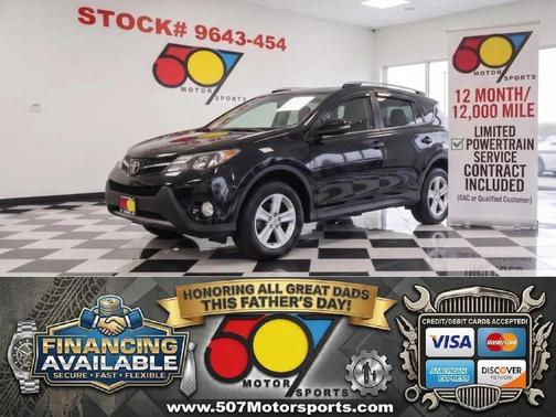 Black 2013 Toyota RAV4 XLE