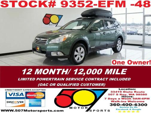 2010 Subaru Outback 2.5 i Limited