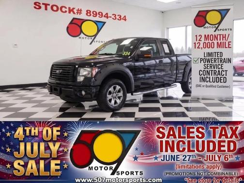 Tuxedo Black Metallic 2012 Ford F-150 FX4