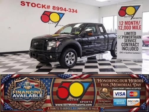 Tuxedo Black Metallic 2012 Ford F-150 FX4