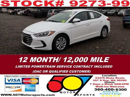 2017 Hyundai ELANTRA SE