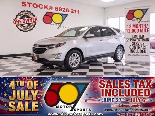 Silver Ice Metallic 2022 Chevrolet Equinox 1LT