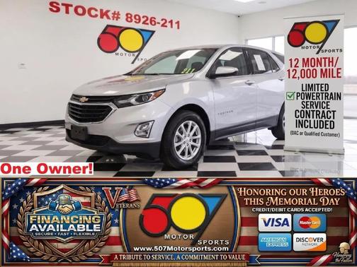 Silver Ice Metallic 2022 Chevrolet Equinox 1LT
