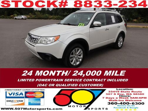 2011 Subaru Forester 2.5 X Limited