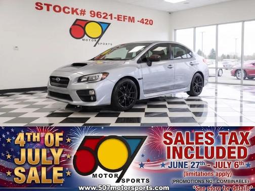 Ice Silver Metallic 2016 Subaru WRX Base