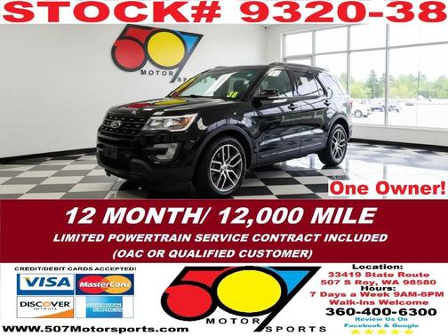 2017 Ford Explorer sport