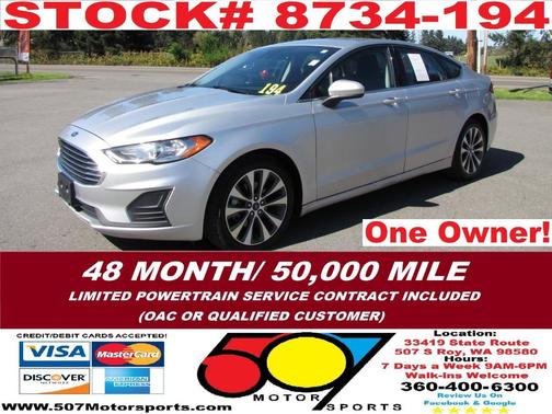 2019 Ford Fusion SE