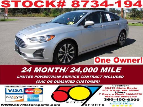 2019 Ford Fusion SE