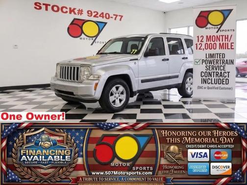 Bright Silver Metallic Clearcoat 2008 Jeep Liberty Sport