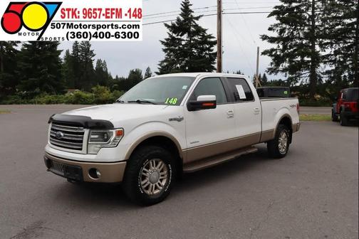 White 2013 Ford F-150 King Ranch