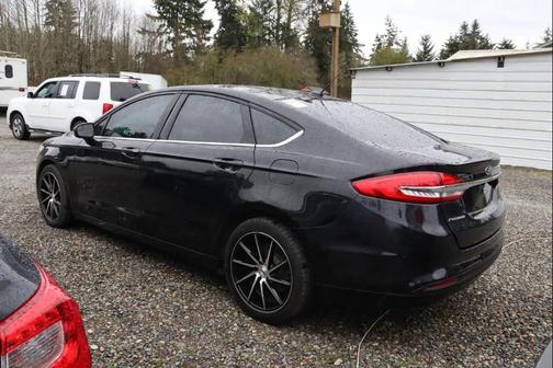 Shadow Black 2017 Ford Fusion S