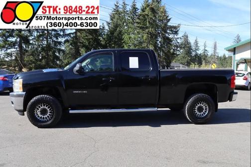 Black 2011 Chevrolet Silverado 3500 LTZ