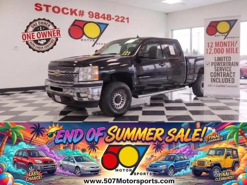 Black 2011 Chevrolet Silverado 3500 LTZ