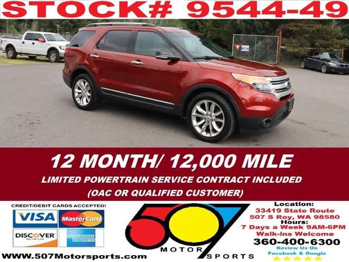 Ruby Red Metallic Tinted Clearcoat 2014 Ford Explorer XLT