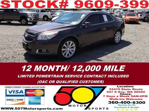 Taupe Gray Metallic 2013 Chevrolet Malibu 2LT