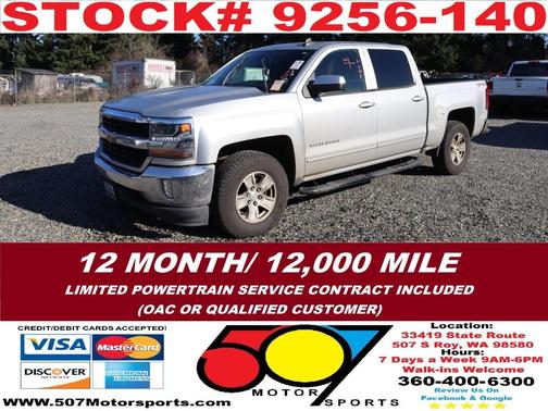 2016 Chevrolet Silverado 1500 1LT