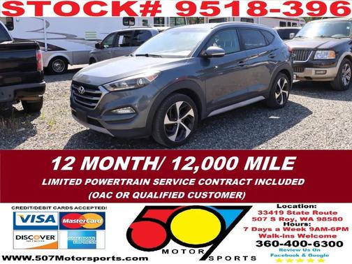 Coliseum Gray 2017 Hyundai TUCSON Sport