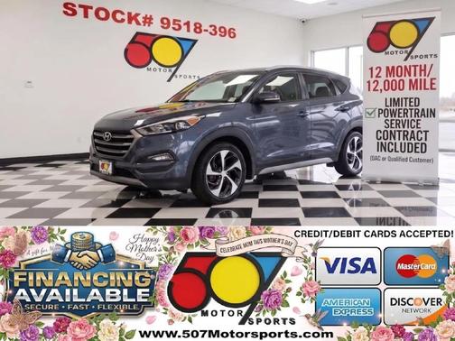 Coliseum Gray 2017 Hyundai TUCSON Sport