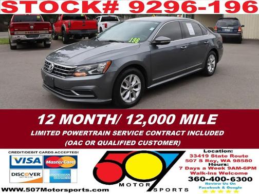 2016 Volkswagen Passat 1.8T S