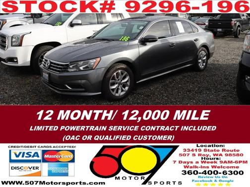 2016 Volkswagen Passat 1.8T S