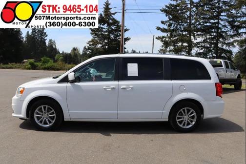 White Knuckle Clearcoat 2019 Dodge Grand Caravan SXT