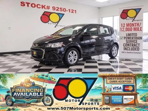 Mosaic Black Metallic 2020 Chevrolet Sonic FWD Hatchback 1FL 5-Door