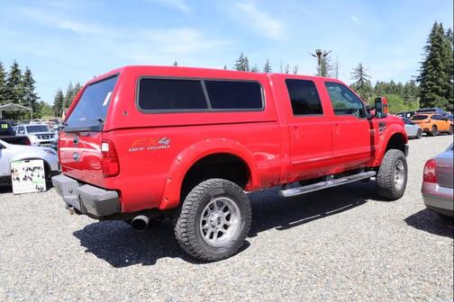 Red Clearcoat 2008 Ford F-250 FX4 Crew Cab 4WD