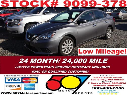 2019 Nissan Sentra S