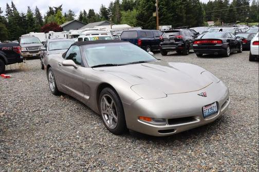 Beige 1999 Chevrolet Corvette Base