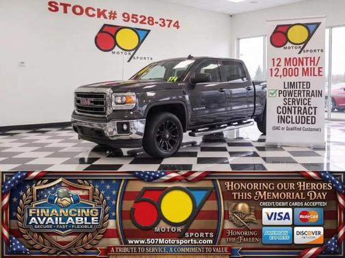 Gray 2015 GMC Sierra 1500 SLE